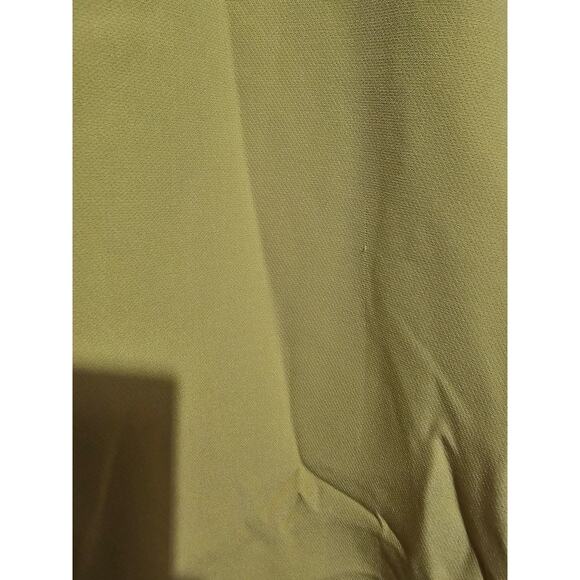 New Ashley Stewart Skirt Flare Hem Plus Size 20 Warm Olive Lime Green(839 - Picture 7 of 7